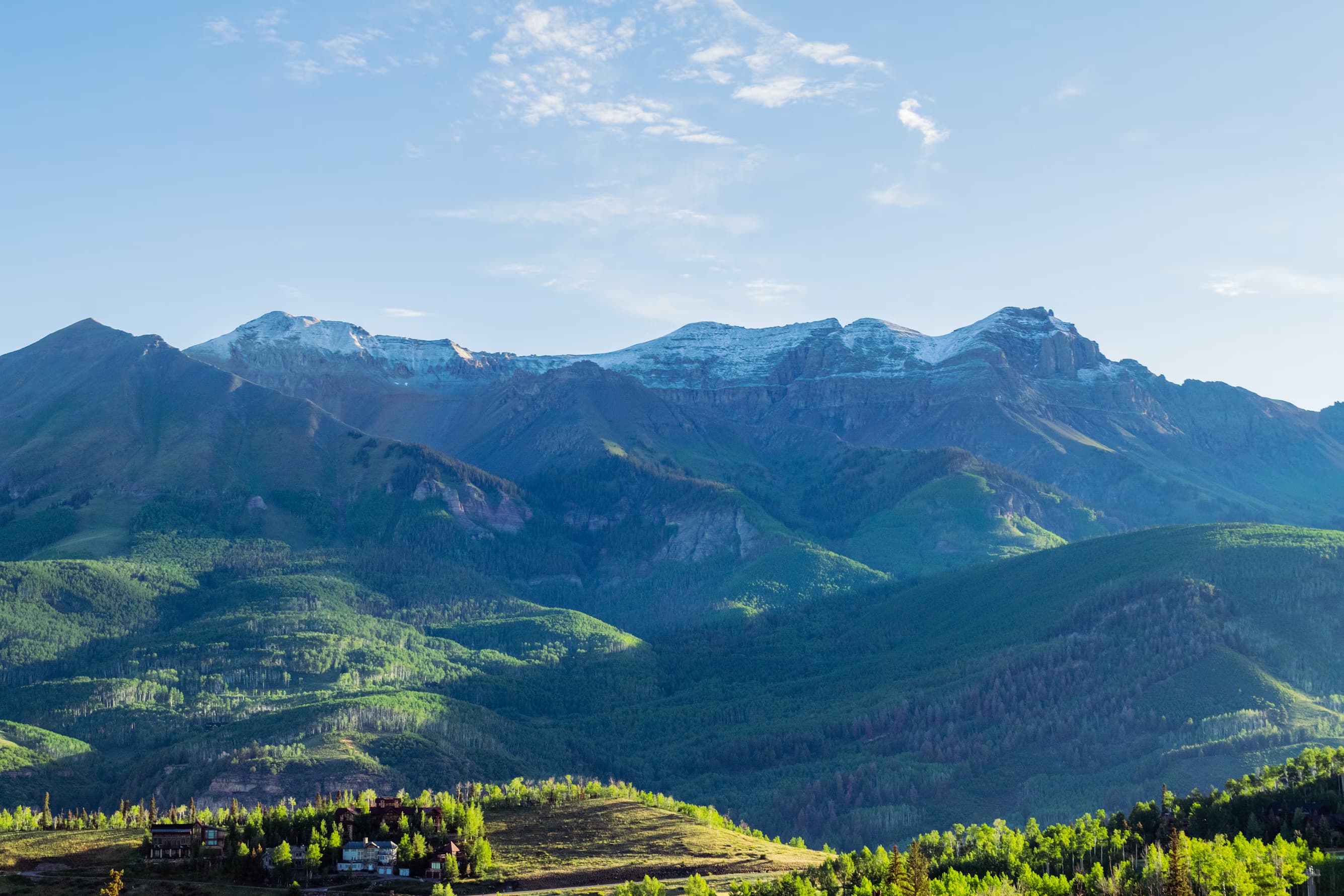 Mountain landscape near Telluride, Colorado
